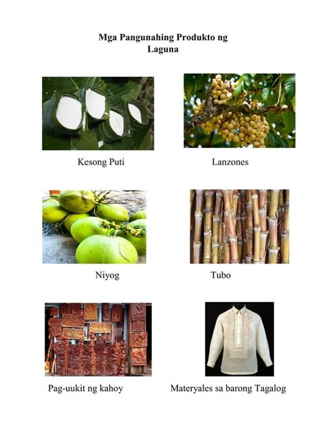 produkto ng calabarzon|Calabarzon .